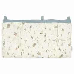 Pochette pour lit à barreaux Sea Garden | Bleu