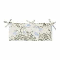 Pochette pour lit bébé Plumbago | Bleu