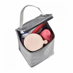 Pochette repas isotherme | Gris chiné
