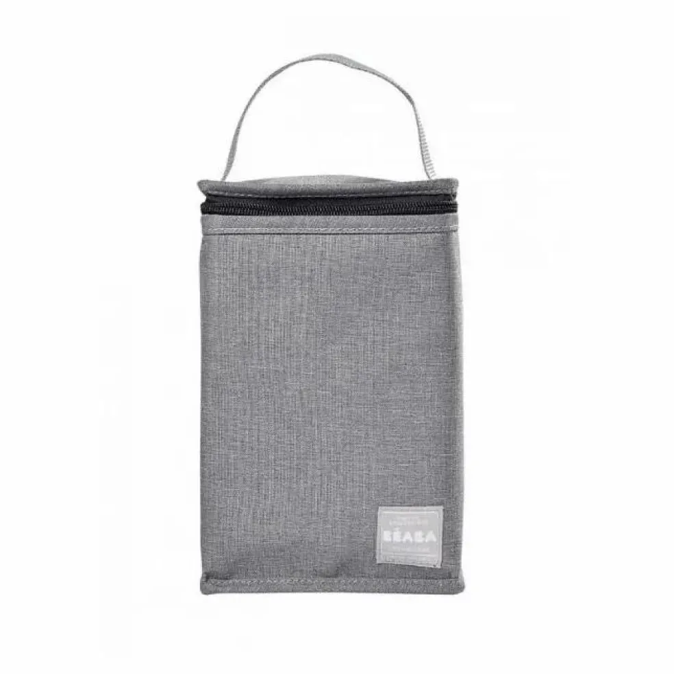 Pochette repas isotherme | Gris chiné