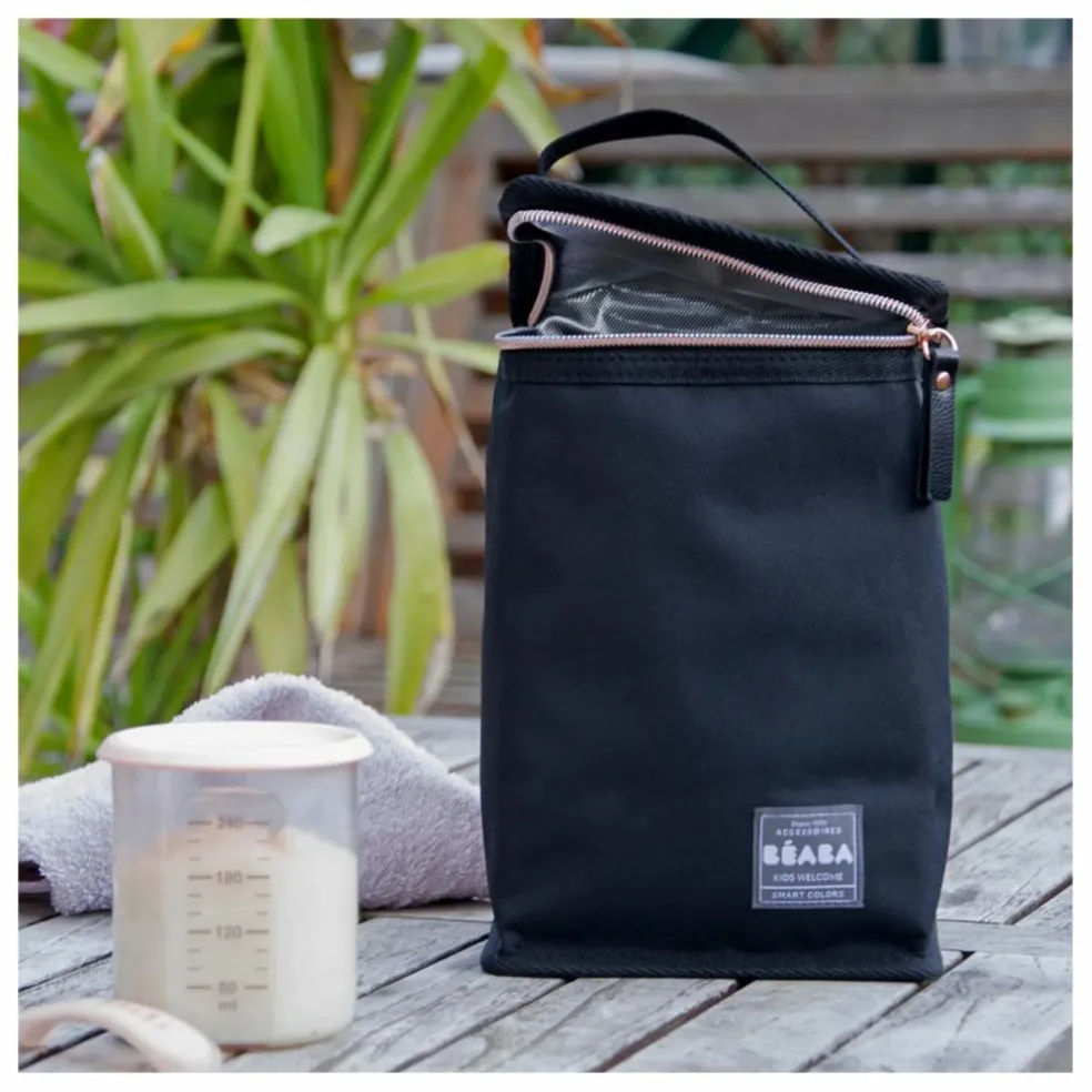 Pochette repas isotherme | Noir
