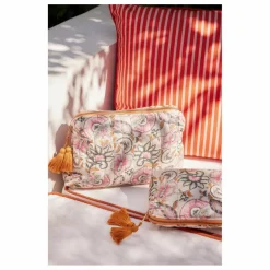 Pochette Teiki en coton bio | Rose