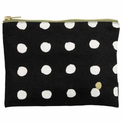 Pochettes à pois en coton bio Mia | Caviar
