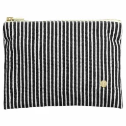 Pochettes rayée en coton bio Basile | Caviar