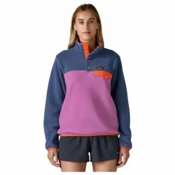 Polaire Lightweight Synch Snap-T Fibres Recyclées | Lilas