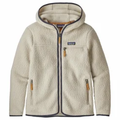 Polaire Retro Pile Hoody - Collection Femme | Grège