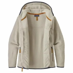 Polaire Retro Pile Hoody - Collection Femme | Grège