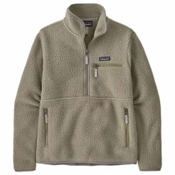 Polaire Retro Pile Marsupial Fibres Recyclées | Gris clair