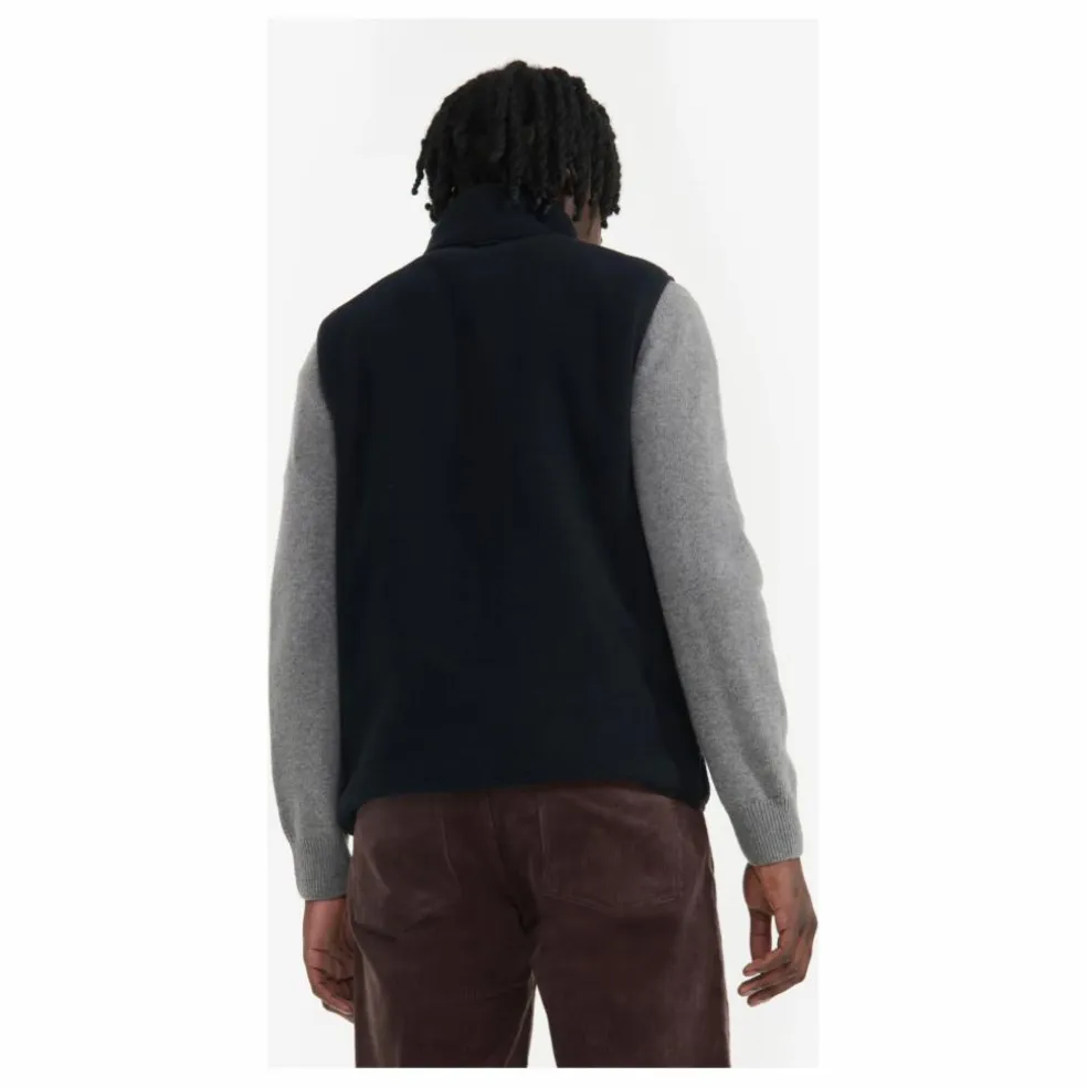 Polaire Sans Manches Réversible Sherpa Fibres Recyclées | Noir