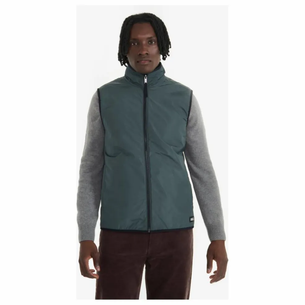 Polaire Sans Manches Réversible Sherpa Fibres Recyclées | Noir