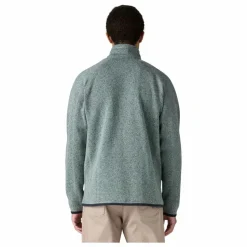 Polaire Zippée Better Sweater Fibres Recyclées | Vert céladon