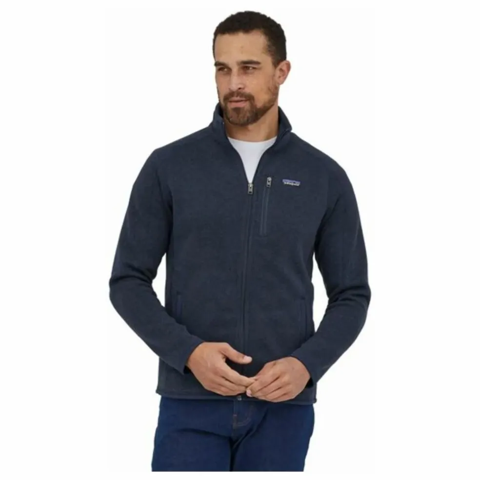 Polaire Zippée Better Sweater Fibres Recyclées | Bleu marine