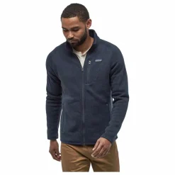 Polaire Zippée Better Sweater Fibres Recyclées | Bleu marine