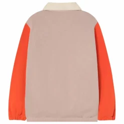 Polo Colorblock Coton Bio | Rose pâle