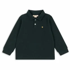 Polo Florian Coton Bio | Vert foncé