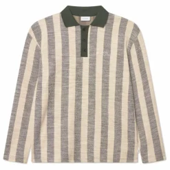 Polo Jacquard Jersey Bowie | Kaki foncé