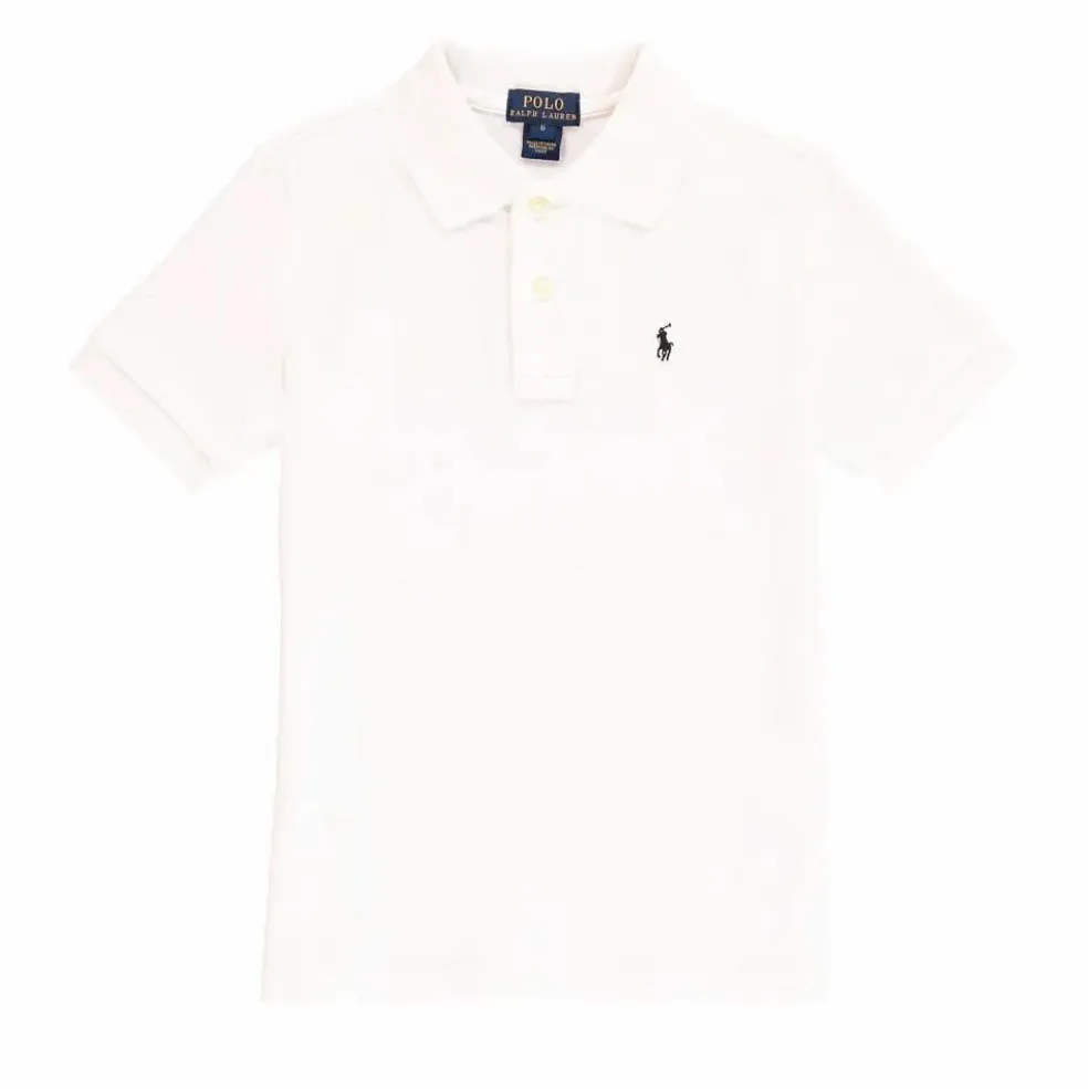 Polo Logo | Blanc