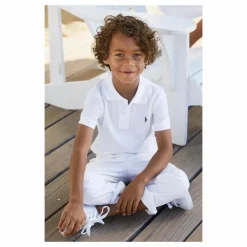 Polo Logo | Blanc
