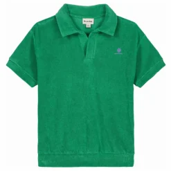 Polo Léonard Eponge Bio | Vert sapin