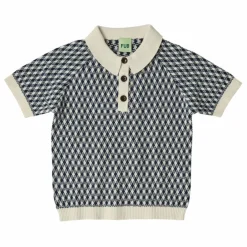 Polo Maille Fine Harlekin Coton Bio | Bleu marine