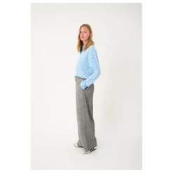 Polo Moby Rayé | Bleu Clair