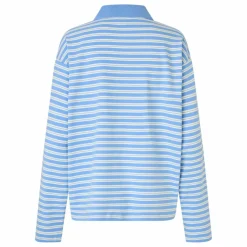 Polo Moby Rayé | Bleu Clair