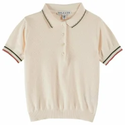 Polo Pointelle | Crème