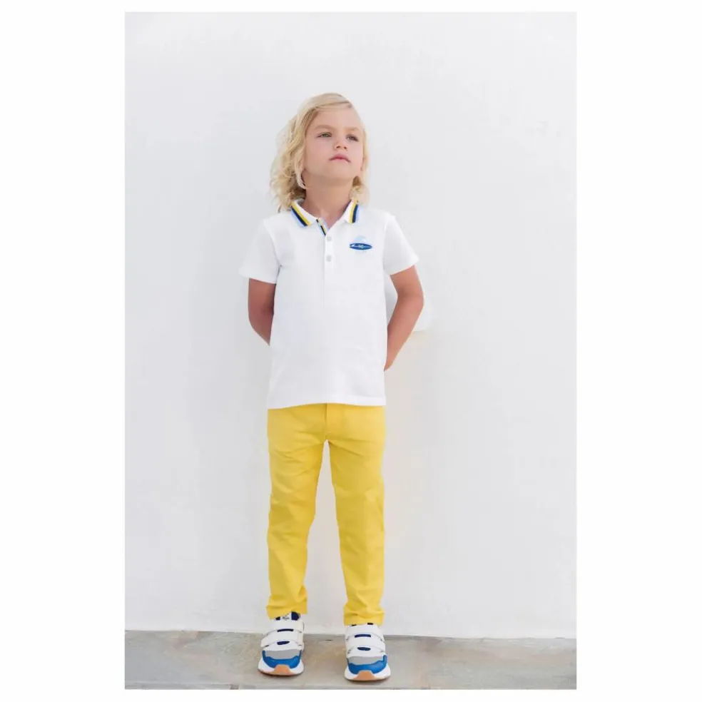 Polo Raquette Badminton | Blanc