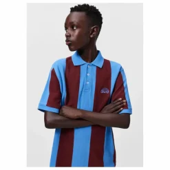 Polo Reyo Rayé Coton Bio | Bleu