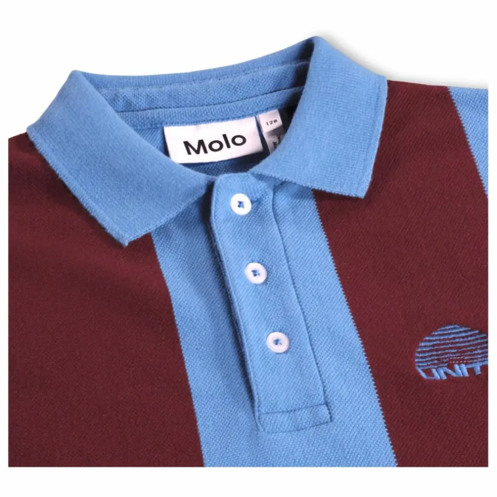 Polo Reyo Rayé Coton Bio | Bleu