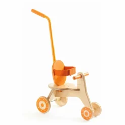 POMEA - Tricycle pour poupée | Orange