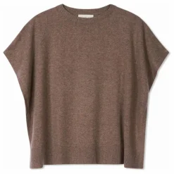 Poncho Col Bateau Cachemire | Beige