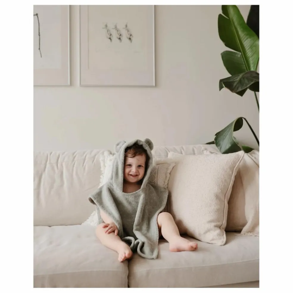 Poncho de bain | Vert