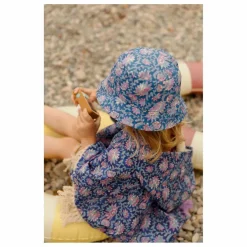 Poncho de bain Mael en coton bio | Bleu foncé