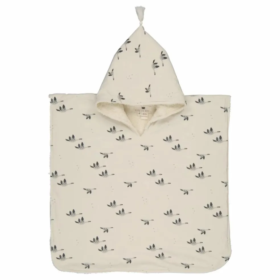 Poncho de bain Pépito Oie | Sable
