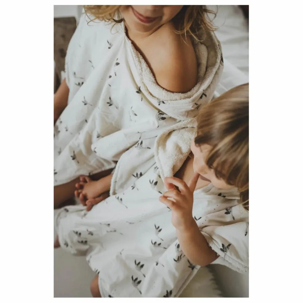 Poncho de bain Pépito Oie | Sable