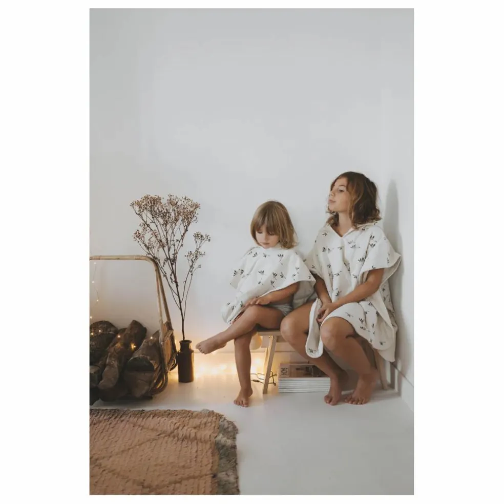Poncho de bain Pépito Oie | Sable