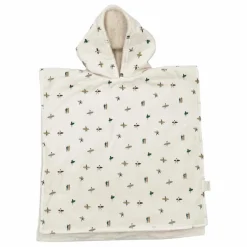 Poncho de bain Teo | Ecru