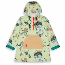 Poncho Imperméable Mountain Ride | Vert pâle