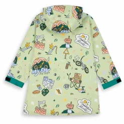 Poncho Imperméable Mountain Ride | Vert pâle