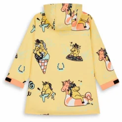 Poncho Imperméable Unicorn | Jaune