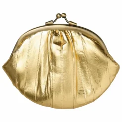 Porte Monnaie Granny Métallisé | Doré