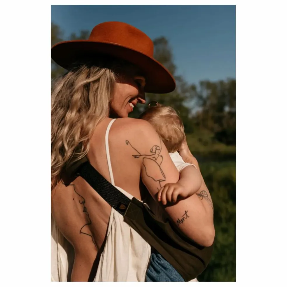 Porte-bébé | Vert foncé