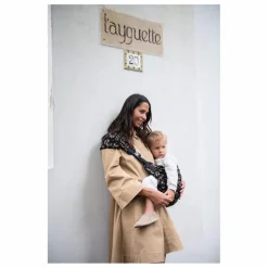 Porte-bébé Carry & Walk | Léopard Noir