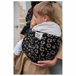 Porte-bébé Carry & Walk | Léopard Noir