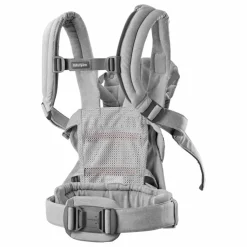Porte-bébé Harmony en jersey tissé chiné | Gris clair