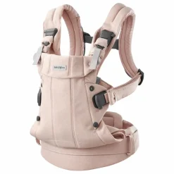 Porte-bébé Harmony en jersey tissé chiné | Rose