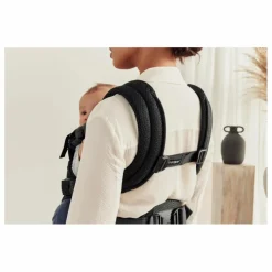 Porte-bébé Harmony en mesh | Noir