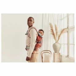Porte-bébé Harmony en mesh | Rose poudré