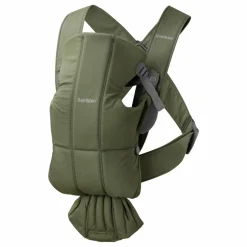 Porte-bébé Mini en coton | Vert foncé